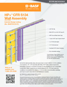 HP+ Wall Systems CFR S134 Wall Assembly - Sell Sheet